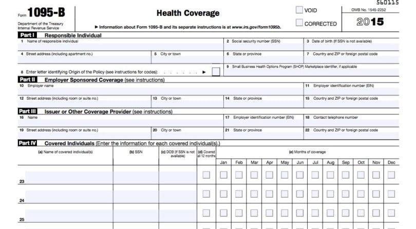 Understanding Form 1095-B