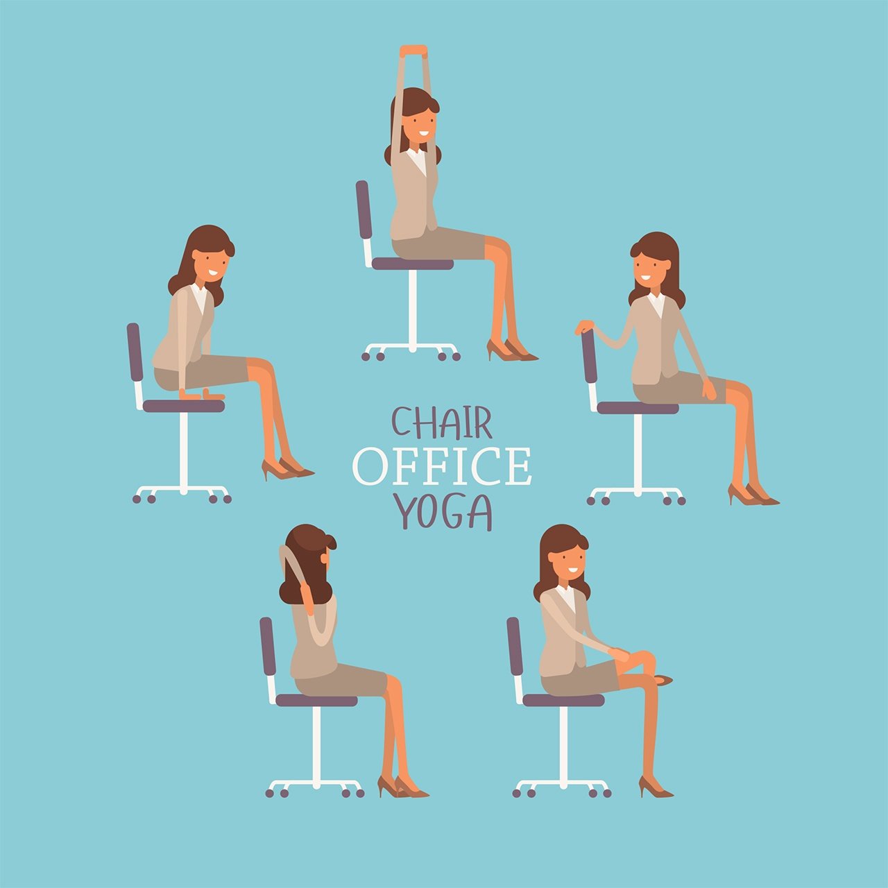 Office Chair Yoga: Yes It’s Real, And It Works